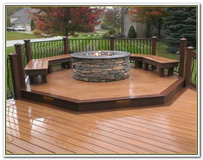 Deck Fire Pit Ideas Decks Home Decorating Vpkno11q2y
