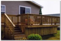 Deck Plans For Mobile Homes