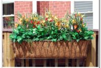 Deck Railing Flower Box Ideas Deck Railing Flower Box Ideas