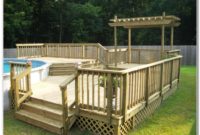 Ground Pool Deck Plans Free Ground Pool Deck Plans Free
