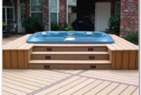 Hot Tub Deck Design Hot Tub Deck Design