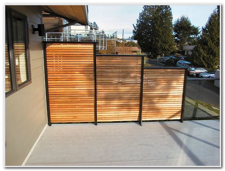 Privacy Ideas For Deck Railings Decks Home Decorating Privacy Ideas For Deck Railings