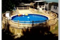 Round Above Ground Pool Deck Plans Round Above Ground Pool Deck Plans