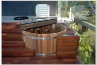 Sunken Hot Tub Deck Design Sunken Hot Tub Deck Design