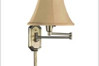 Antique Brass Swing Arm Lamp Antique Brass Swing Arm Lamp