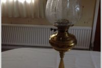 Antique Oil Lamp Brass Base Antique Oil Lamp Brass Base