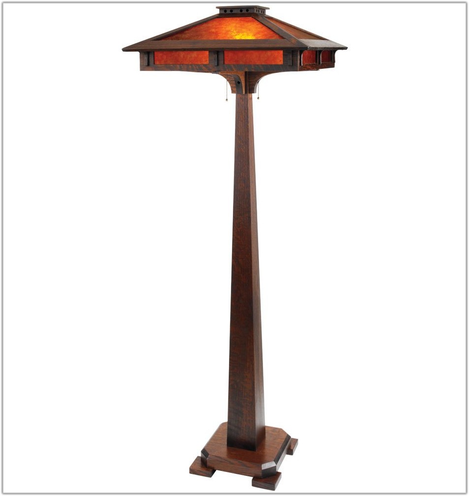 Arts And Crafts Floor Lamp Plans Lamps Home Decorating