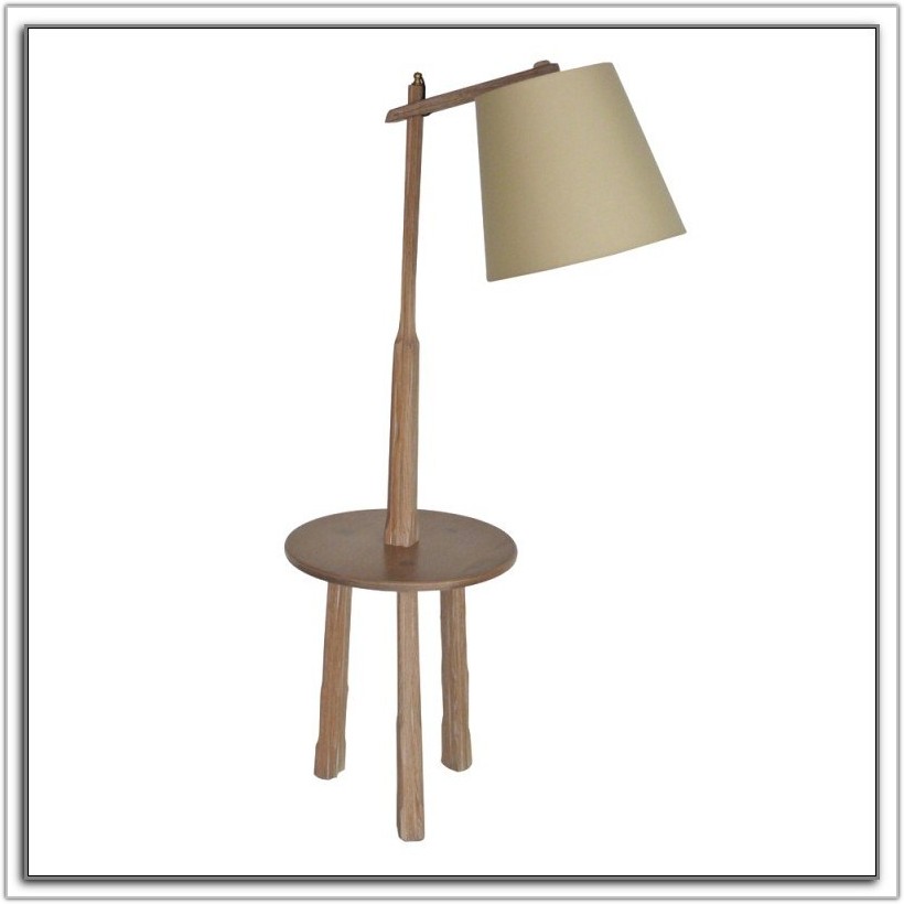 Floor Lamp With Tray Table Uk Lamps Home Decorating