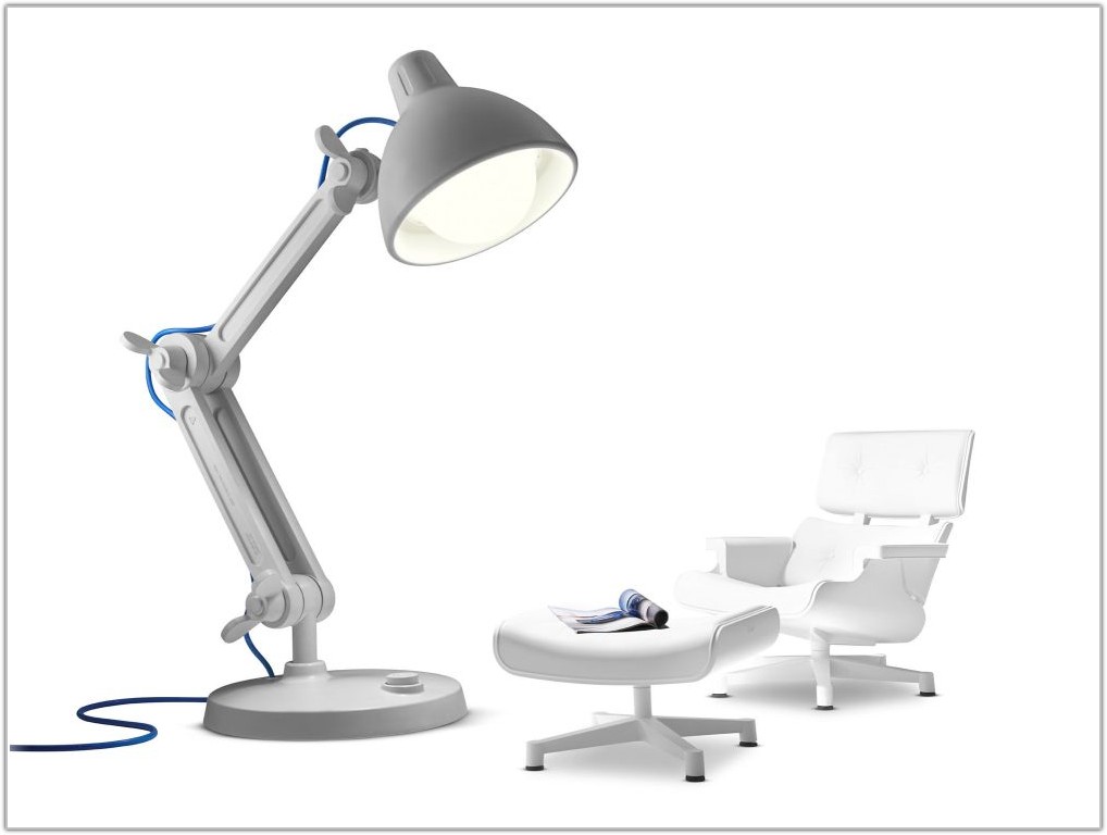 Floor Standing Swing Arm Lamp