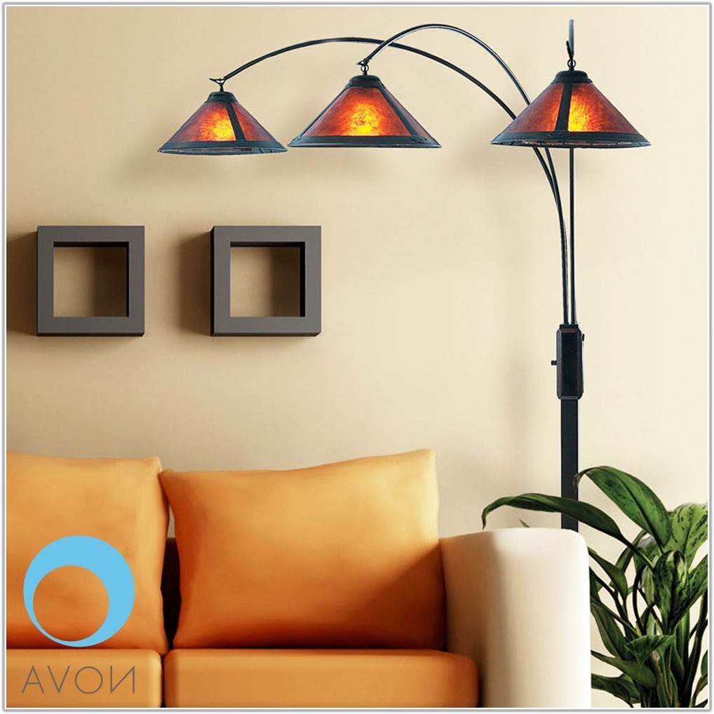 Nova Mica 3 Light Arc Floor Lamp Lamps Home Decorating