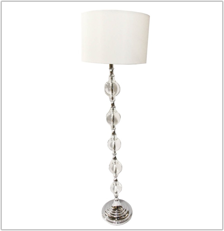 Stacked Glass Ball Floor Lamp