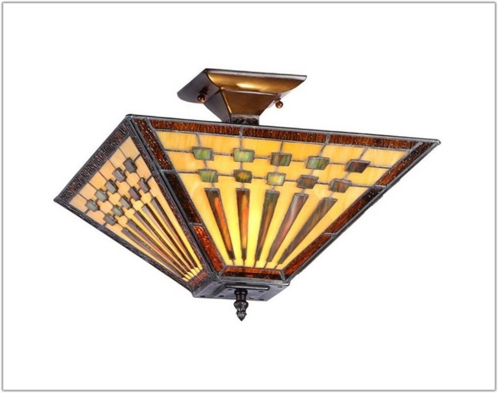 Stained Glass Ceiling Light Shades