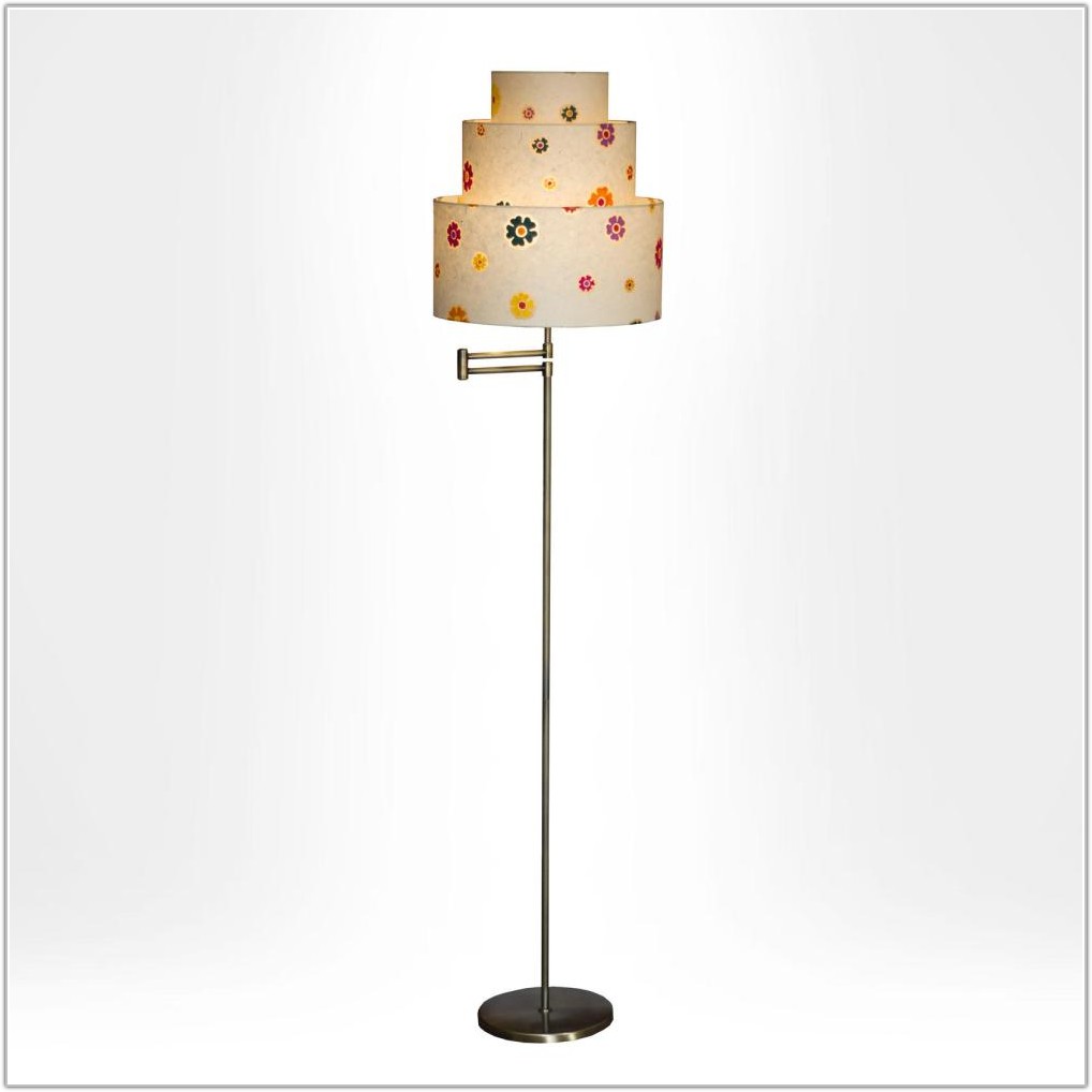 Swing Arm Floor Lamp Shade