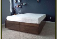 Bed Frame With Drawers Diy Bed Frame With Drawers Diy