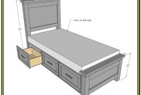 Bed Frame With Dresser Plans Bed Frame With Dresser Plans