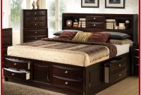 Bed Frame With Headboard And Storage Bed Frame With Headboard And Storage