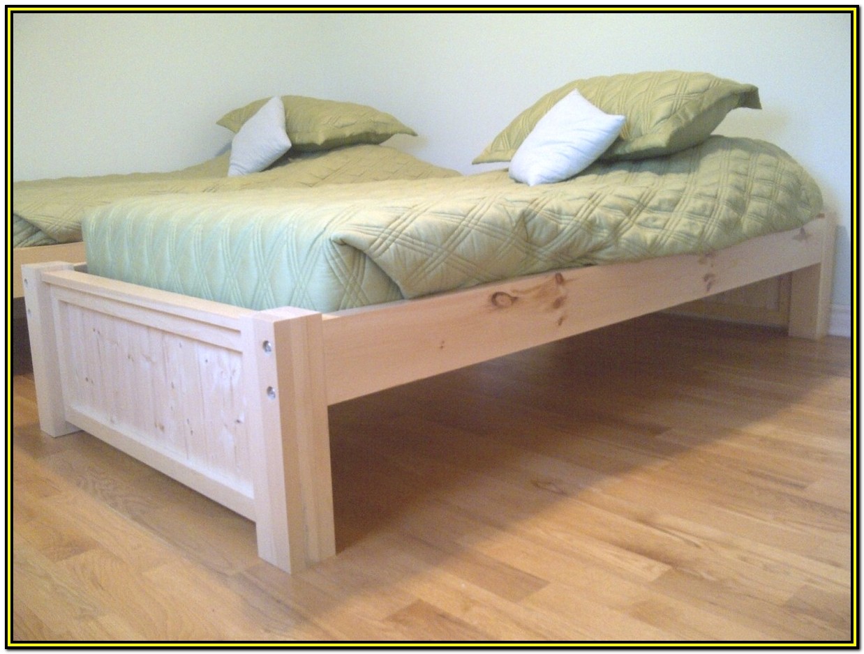 Bed Frames With Storage Diy
