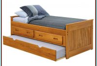 Bed With Trundle And Storage Drawers Bed With Trundle And Storage Drawers