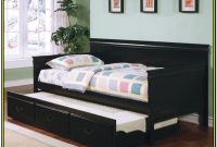 Black Daybed With Trundle And Mattresses Black Daybed With Trundle And Mattresses
