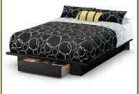 Black Queen Size Bed Frame With Drawers Black Queen Size Bed Frame With Drawers