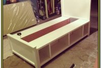 Diy Bed Frame With Drawers Plans Diy Bed Frame With Drawers Plans