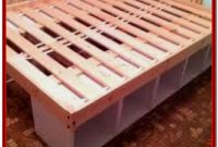 Diy Bed Frame With Headboard Storage Diy Bed Frame With Headboard Storage