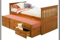 Double Bed With Trundle And Storage Drawers Double Bed With Trundle And Storage Drawers