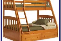 Full Over Queen Bunk Bed Wood Full Over Queen Bunk Bed Wood
