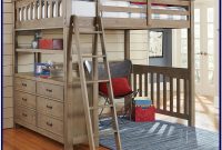 Full Size Loft Bed With Desk Plans Full Size Loft Bed With Desk Plans