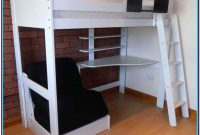 Full Size Wood Loft Bed With Desk Underneath Full Size Wood Loft Bed With Desk Underneath