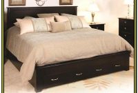King Bed Frame With Drawers And Headboard King Bed Frame With Drawers And Headboard