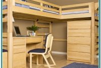 Loft Bed With Desk Plans Loft Bed With Desk Plans