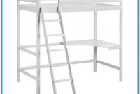 Loft Bed With Desk White Wood Loft Bed With Desk White Wood