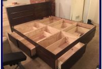 Platform Bed Frame With Storage Diy Platform Bed Frame With Storage Diy