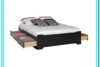 Platform Bed With Drawers Full Platform Bed With Drawers Full
