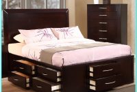 Platform Bed With Drawers Under Platform Bed With Drawers Under