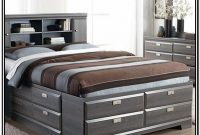 Queen Bed Frame With Storage And Headboard Queen Bed Frame With Storage And Headboard