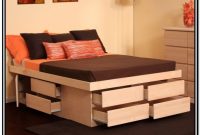 Queen Bed Frame With Storage No Headboard Queen Bed Frame With Storage No Headboard
