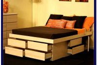 Rustic Bed Frame With Storage Plans Rustic Bed Frame With Storage Plans