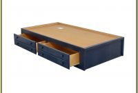 Twin Bed Frame With Drawers Plans Twin Bed Frame With Drawers Plans