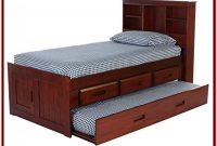 Twin Bed Frame With Headboard Storage Twin Bed Frame With Headboard Storage