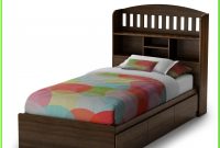 Twin Bed With Storage And Bookcase Headboard Twin Bed With Storage And Bookcase Headboard