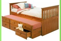 Twin Bed With Trundle And Storage Drawers Twin Bed With Trundle And Storage Drawers