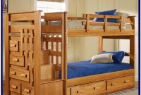 Twin Bunk Beds With Stairs And Storage Twin Bunk Beds With Stairs And Storage