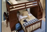 Twin Loft Bed With Desk And Stairs Twin Loft Bed With Desk And Stairs