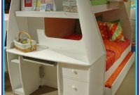 Twin Over Full Bunk Bed With Desk And Stairs Twin Over Full Bunk Bed With Desk And Stairs
