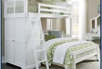 Twin Over Full Bunk Bed With Stairs And Desk Twin Over Full Bunk Bed With Stairs And Desk