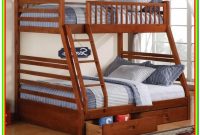 Twin Over Queen Bunk Bed With Storage Twin Over Queen Bunk Bed With Storage