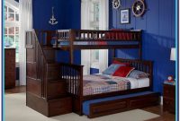 Twin Over Twin Bunk Bed With Stairs And Trundle Twin Over Twin Bunk Bed With Stairs And Trundle