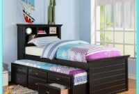 Twin Platform Bed With Drawers And Bookcase Headboard Twin Platform Bed With Drawers And Bookcase Headboard